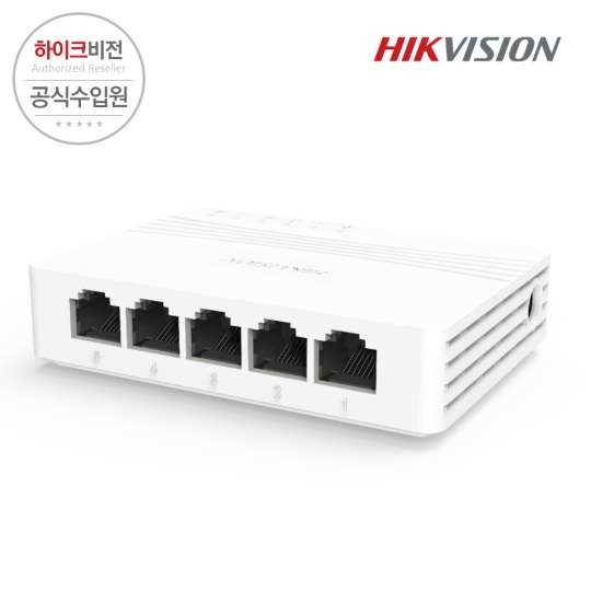[HIKVISION] 하이크비전 DS-3E0505D-E 5포트 스위치 허브